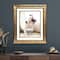 Home Champagne Gold Frame with Beveled Mat by Studio Décor®